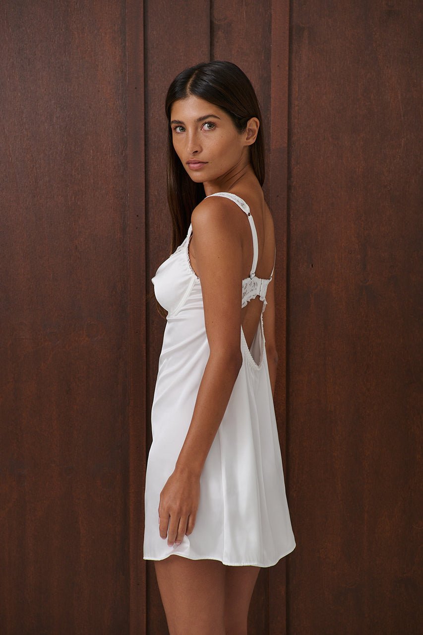 Kat The Label | Isla Slip - Ivory