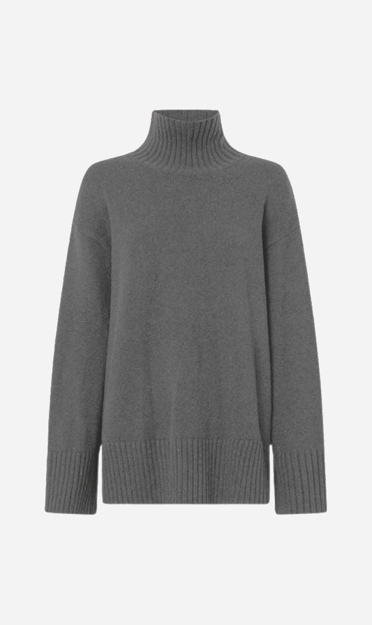 Camilla and Marc | Romeo 2.0 Funnel Neck - Grey Melange