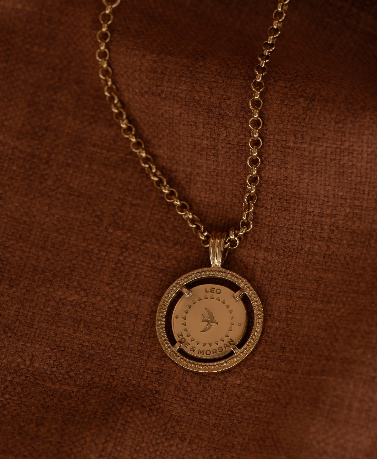 Zoe & Morgan | Leo Necklace - 22K Gold Vermeil