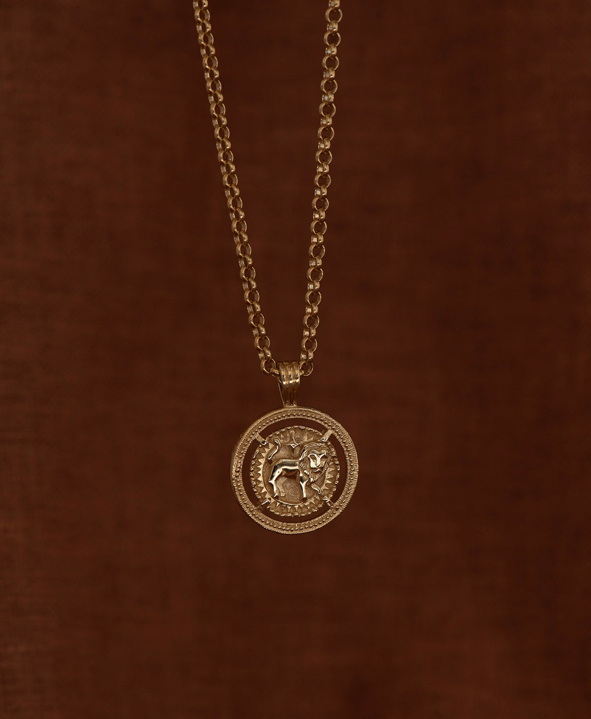 Zoe & Morgan | Leo Necklace - 22K Gold Vermeil