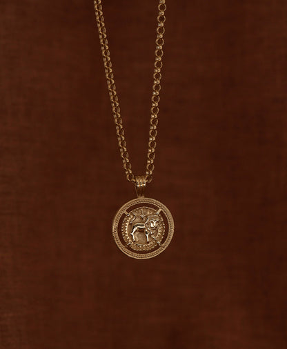 Zoe & Morgan | Leo Necklace - 22K Gold Vermeil