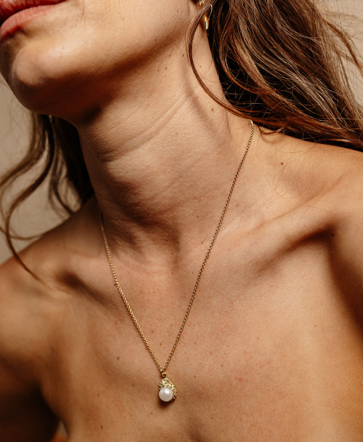 Zoe & Morgan | Lulu Necklace - Gold With Freshwater Pearl