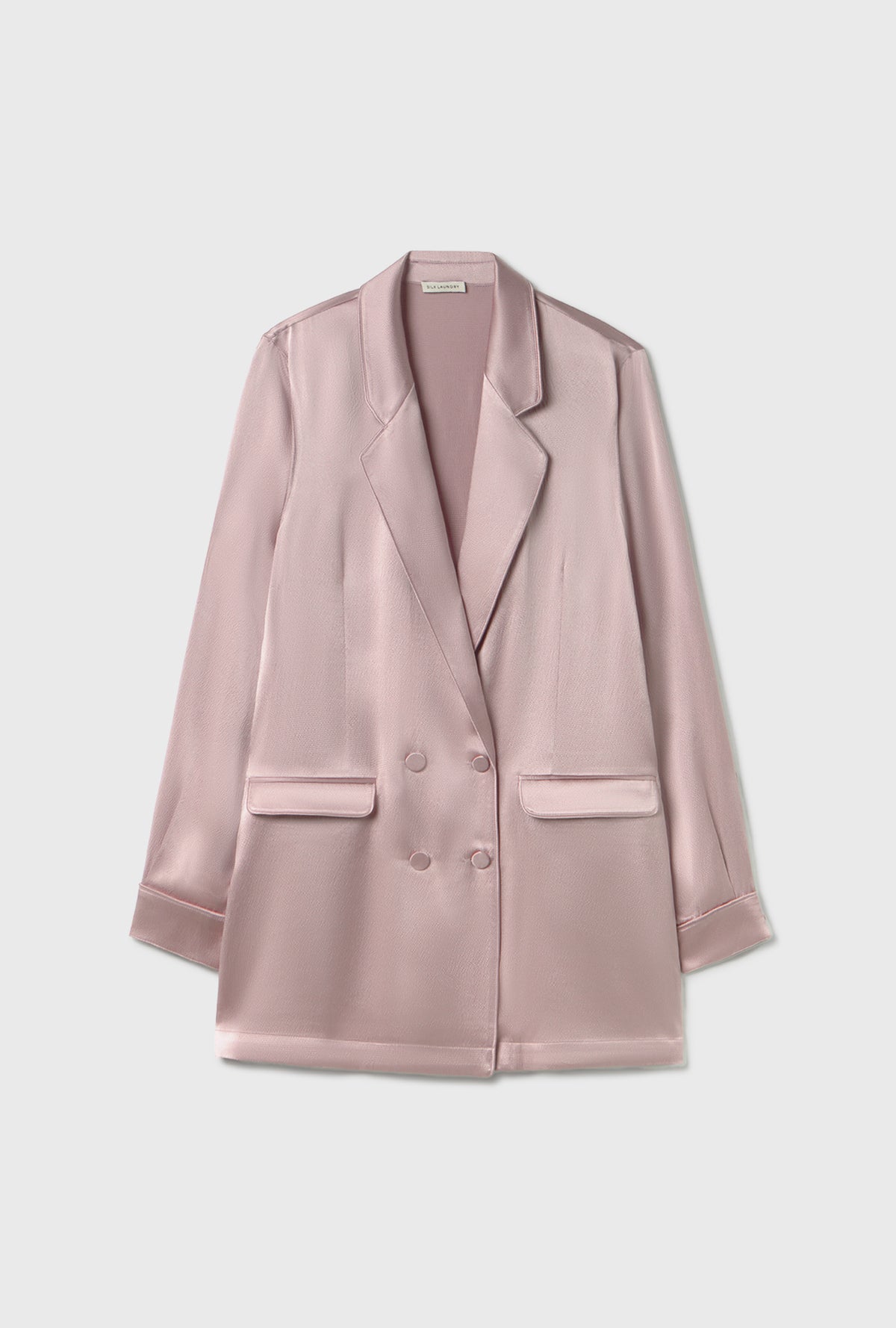 Silk Laundry | Hammered Relaxed Blazer - Lasso