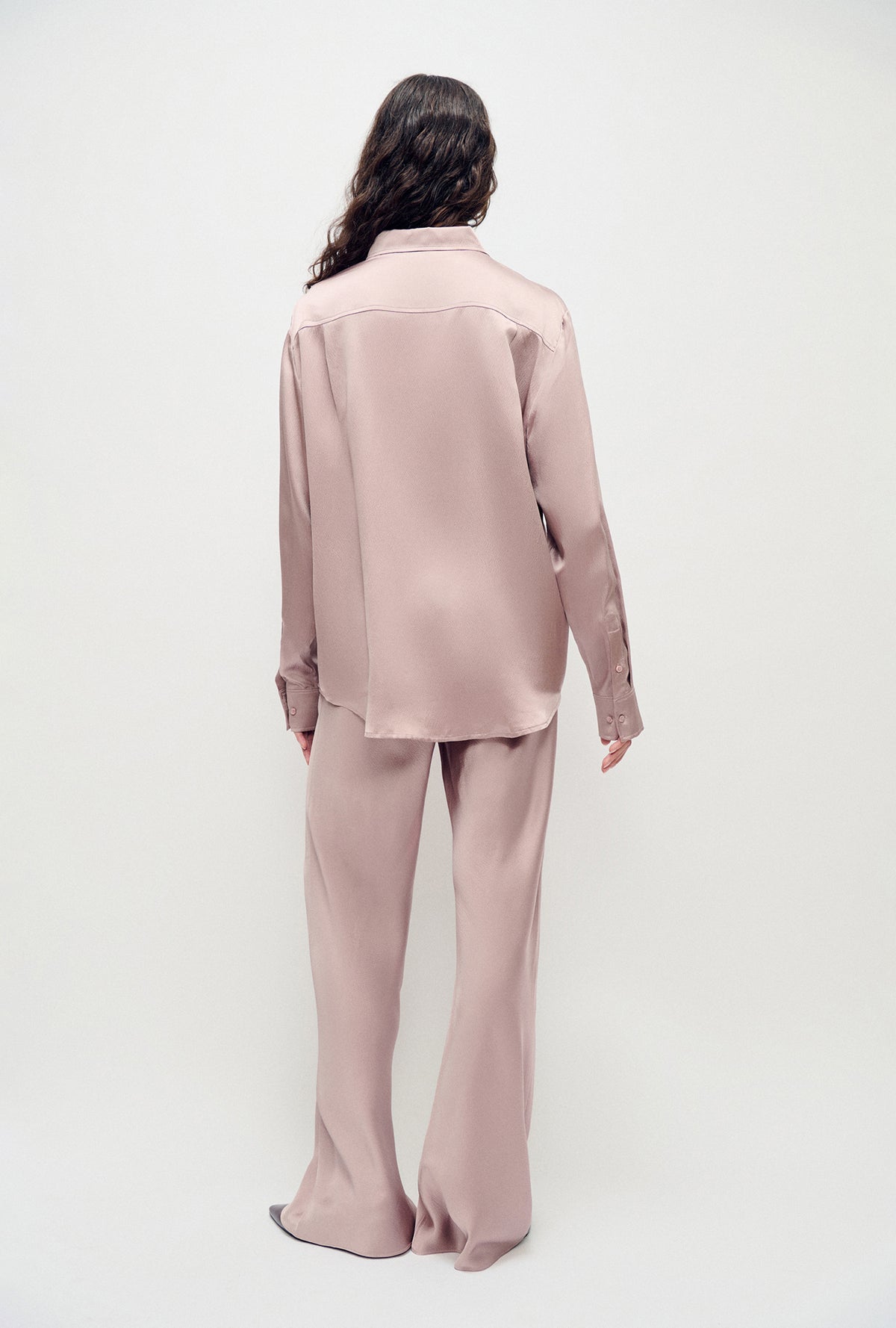 Silk Laundry | Hammered Bias Cut Pants - Lasso