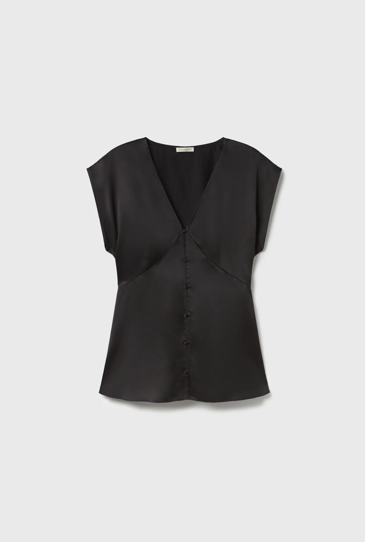 Silk Laundry | Lucia Top - Black