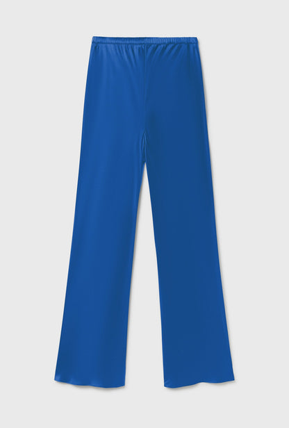 Silk Laundry | Bias Cut Pants - Wedgewood