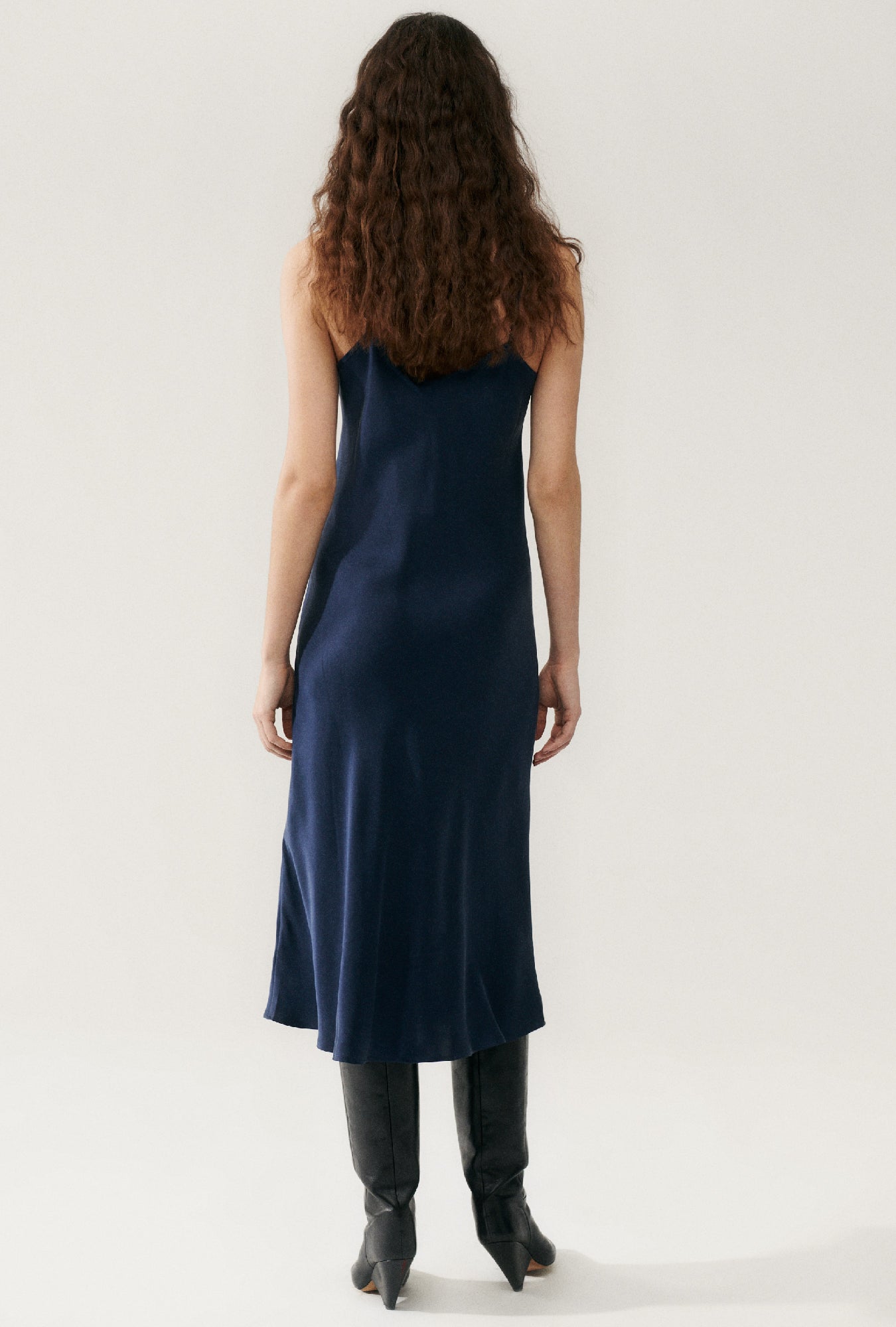Silk Laundry | 90s Slip Dress - Midnight