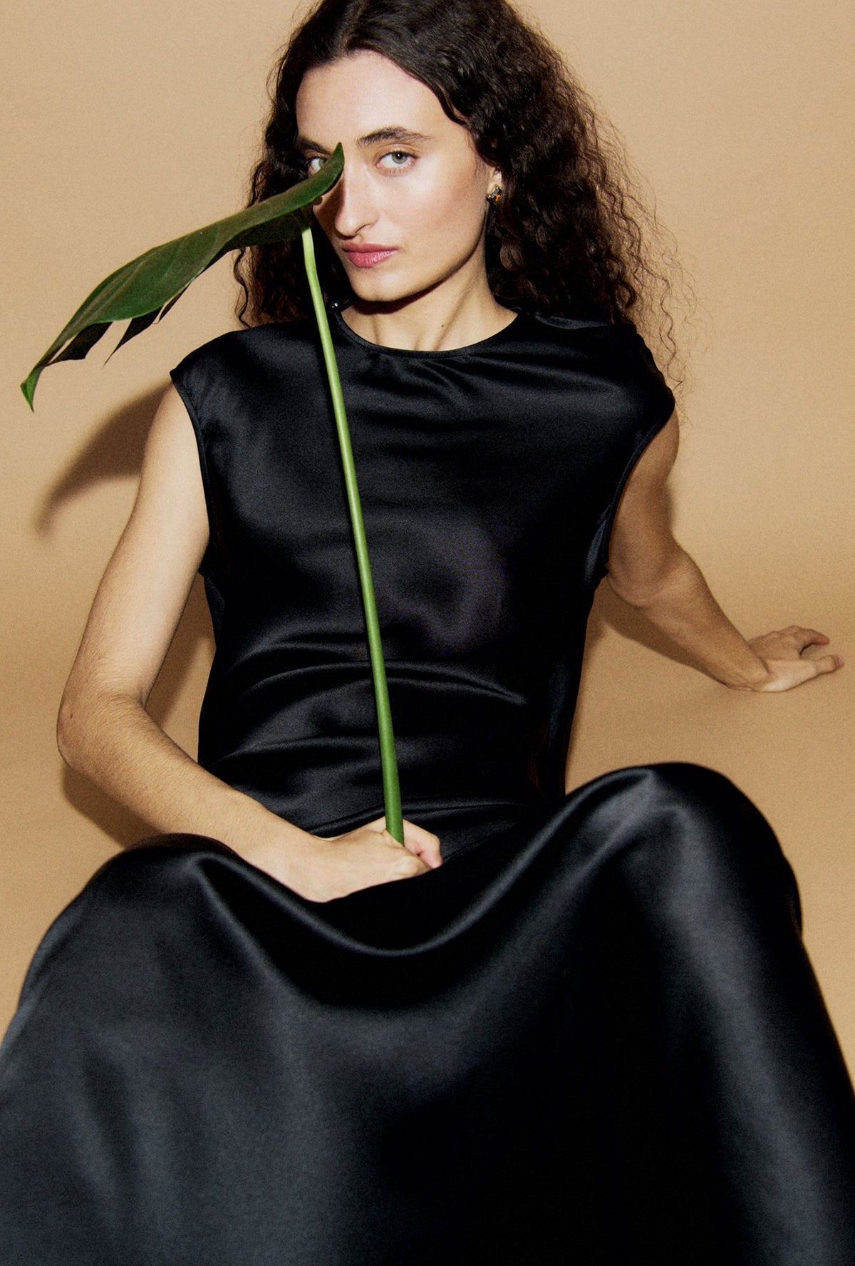 Silk Laundry | Drape Dress - Black