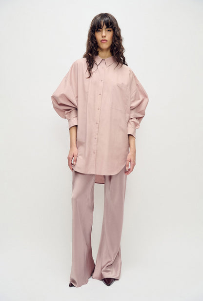 Silk Laundry | Cotton Silk Round Shirt - Lasso