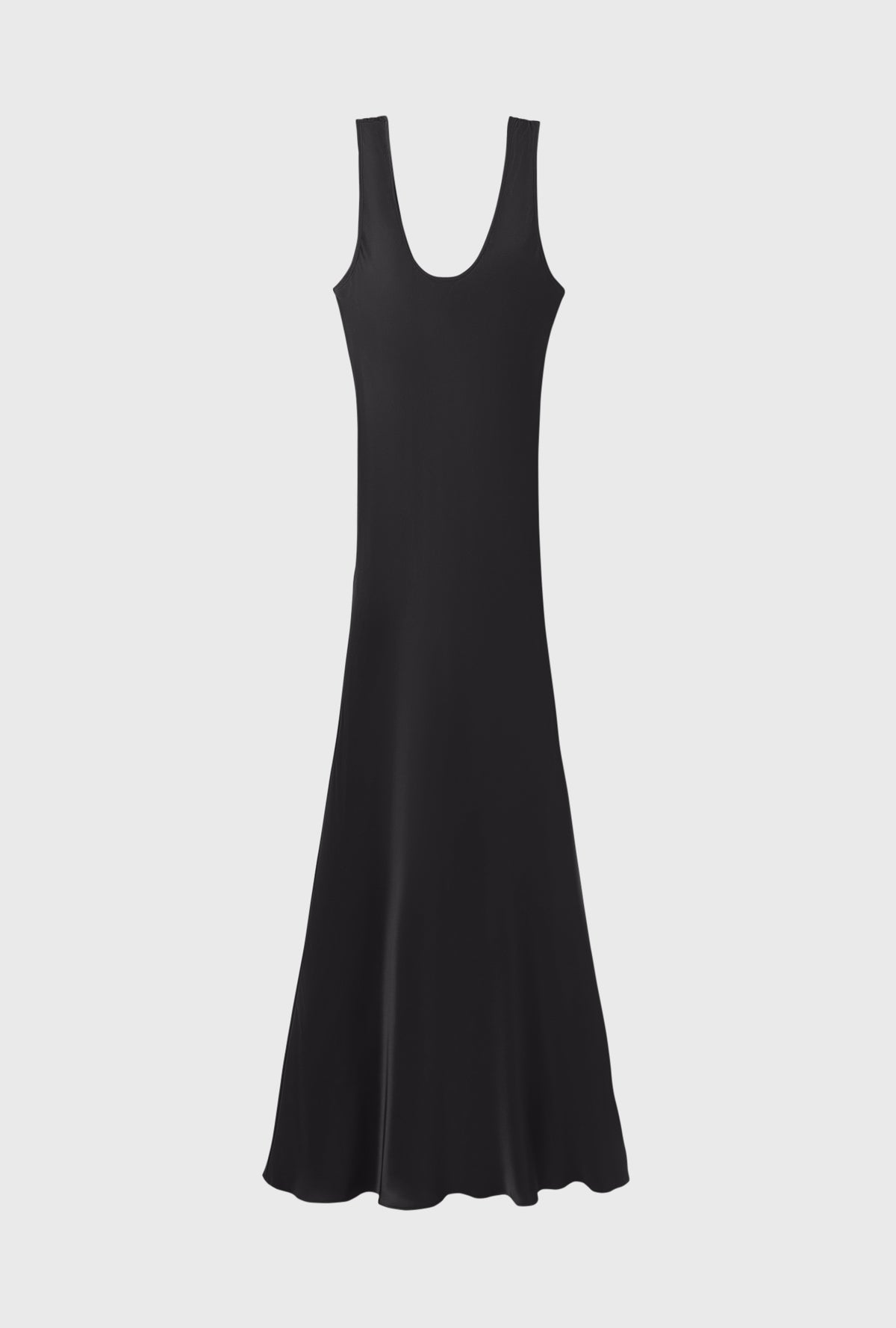 Silk Laundry | Scoop Neck Dress - Black