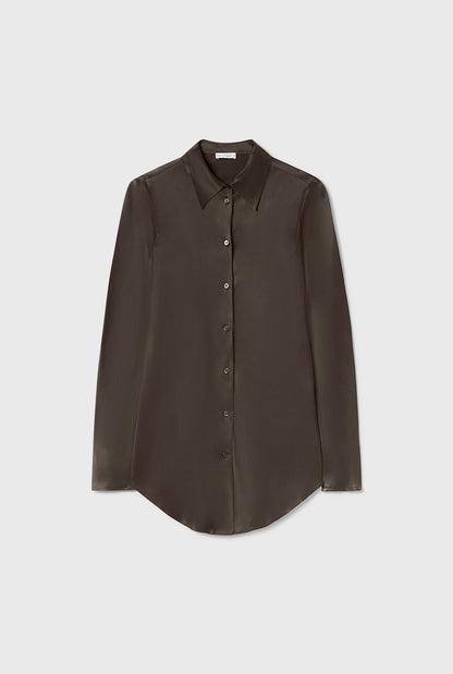 Silk Laundry | Bias Cut Shirt - Mantis