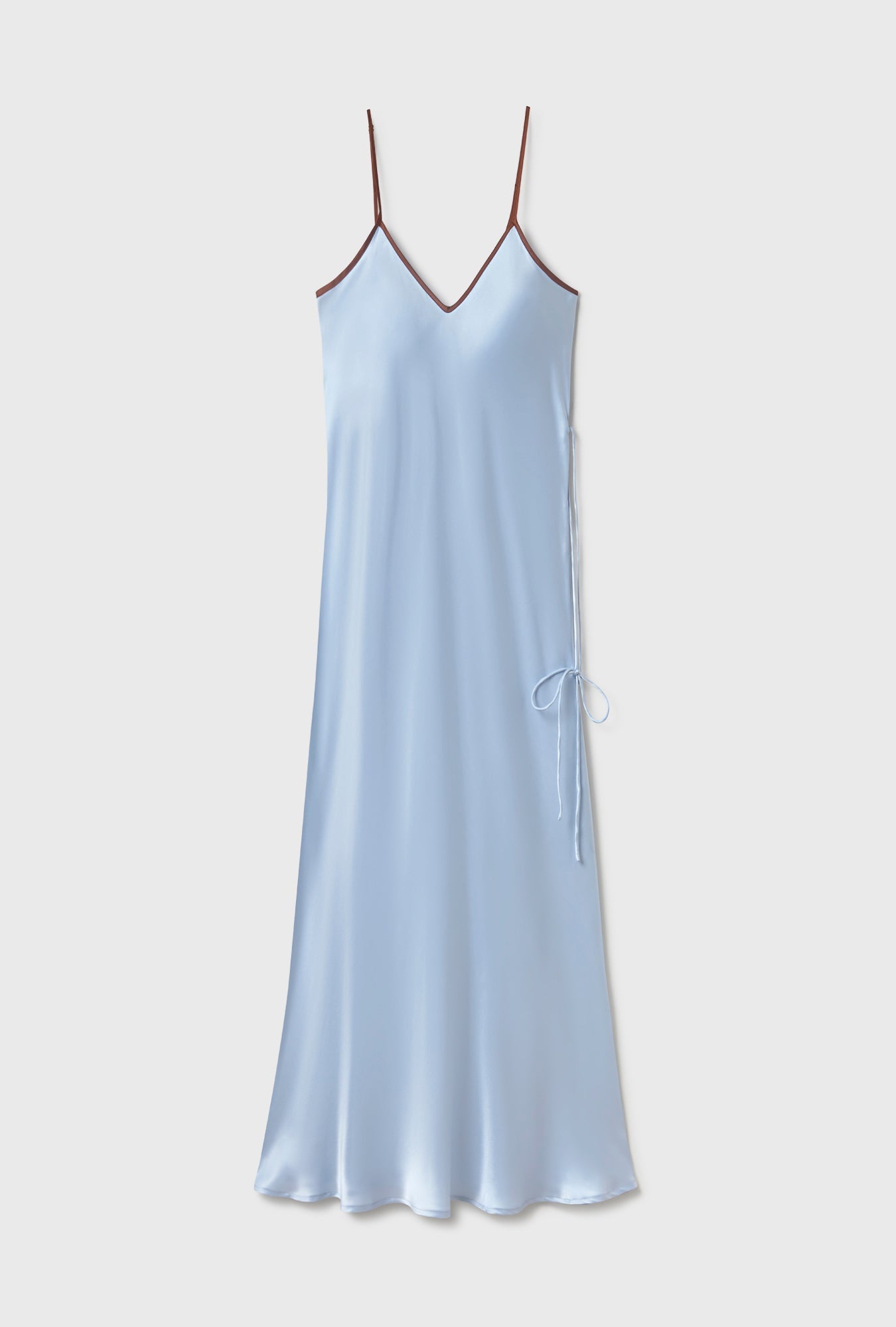Silk Laundry | 90s Slip Dress - Cornflower