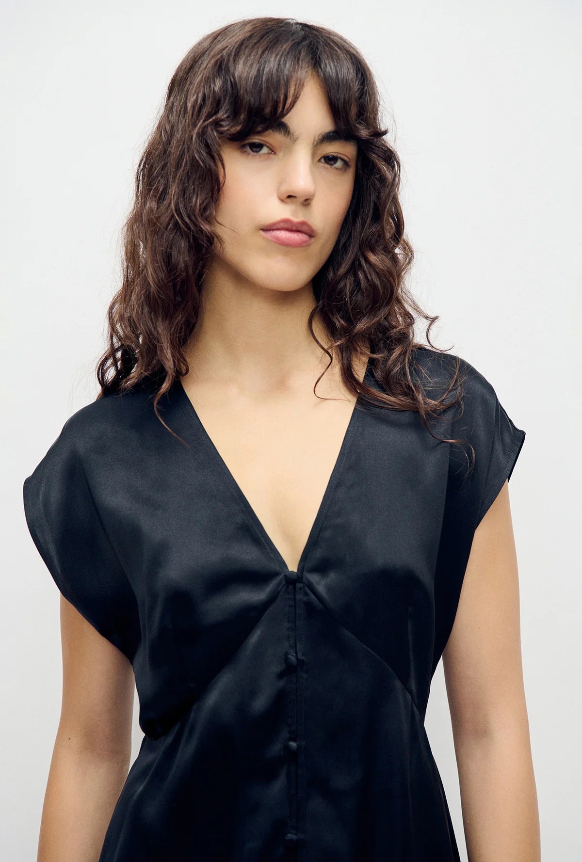 Silk Laundry | Lucia Top - Black