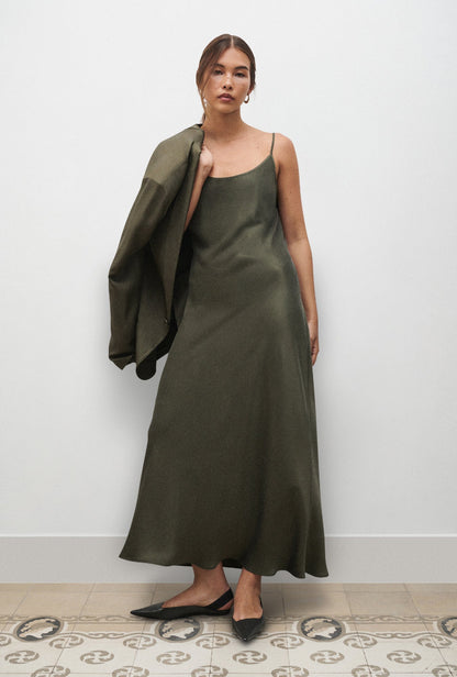 Silk Laundry | 1996 Dress - Pine