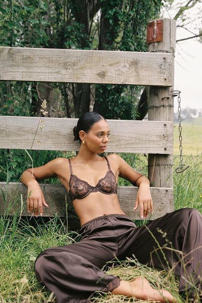 Kat the Label | Nicolette Underwire - Espresso