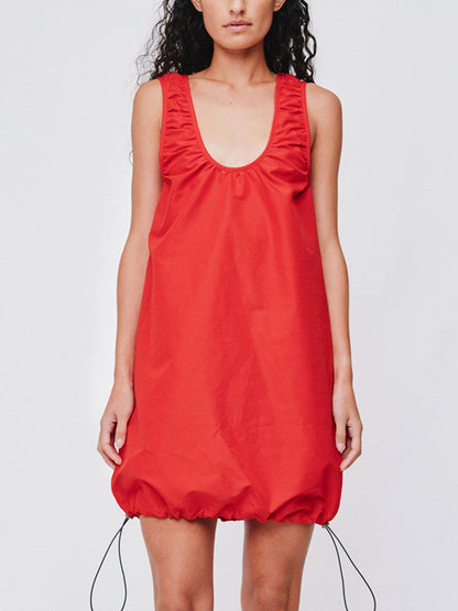 Wynn Hamlyn | Bungy Mini Dress - Red