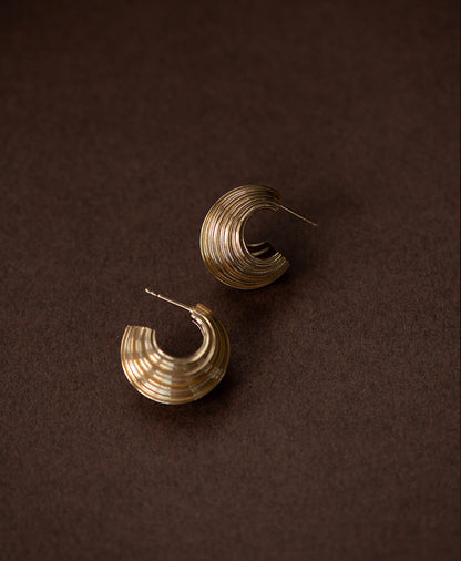 Zoe & Morgan | Rae Hoops - 22k Gold Plated