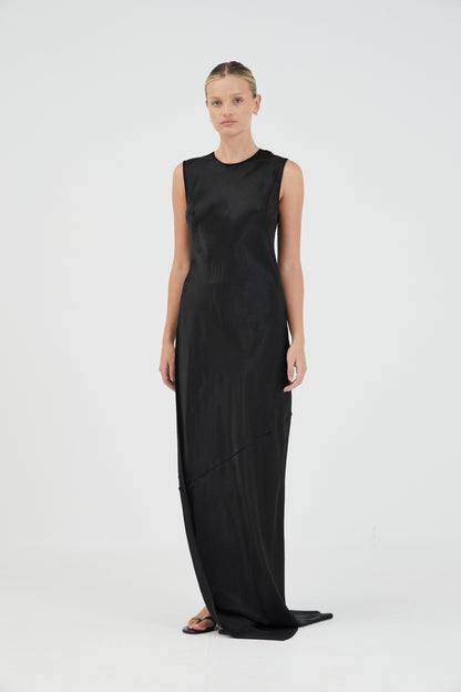 Third Form | Revery High Split Tank Dress - Black