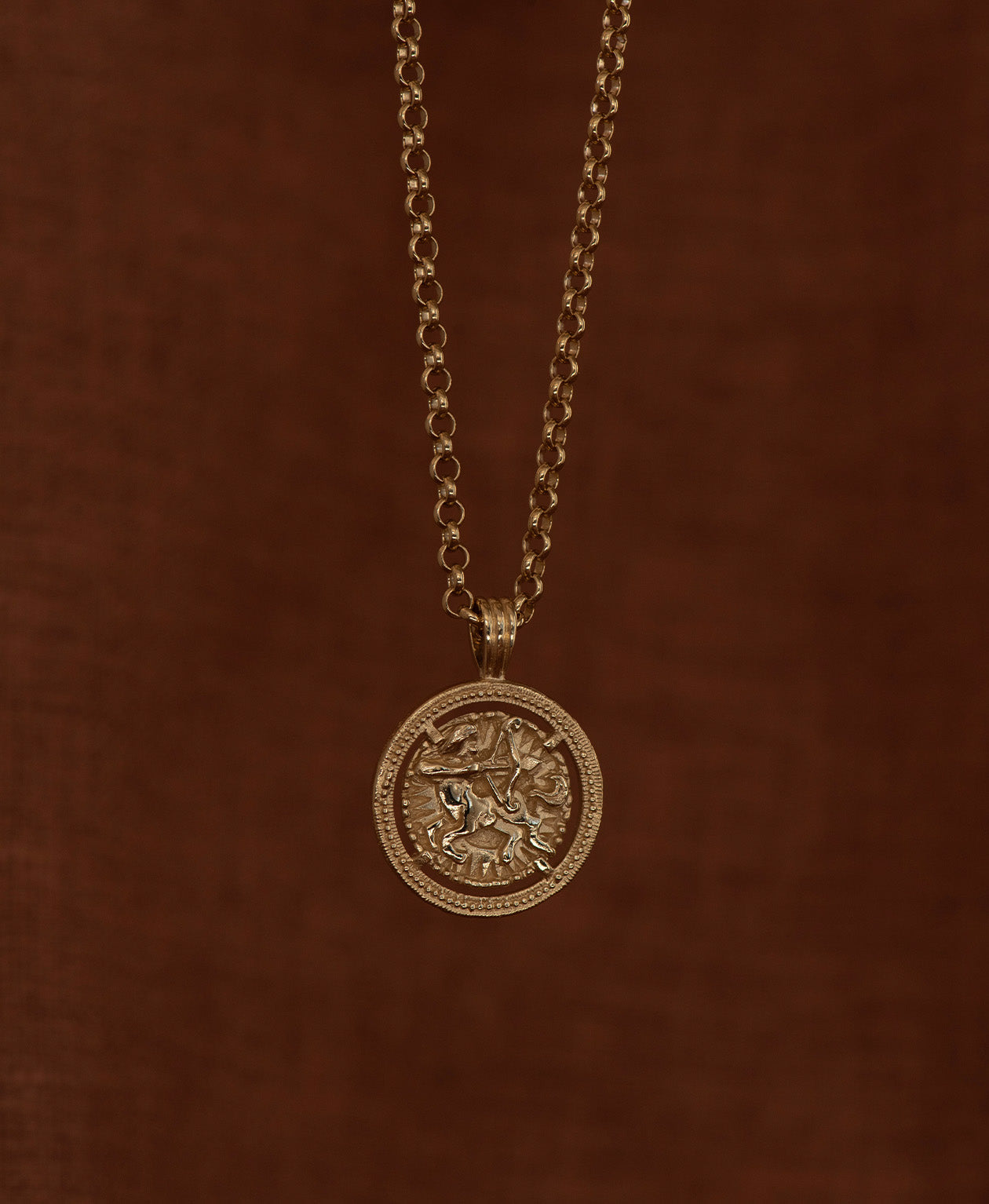 Zoe & Morgan | Sagittarius Necklace - Gold