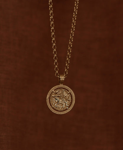 Zoe & Morgan | Sagittarius Necklace - Gold