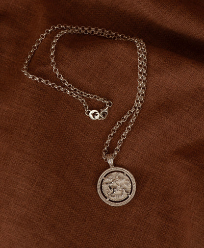 Zoe & Morgan | Sagittarius Necklace - Silver