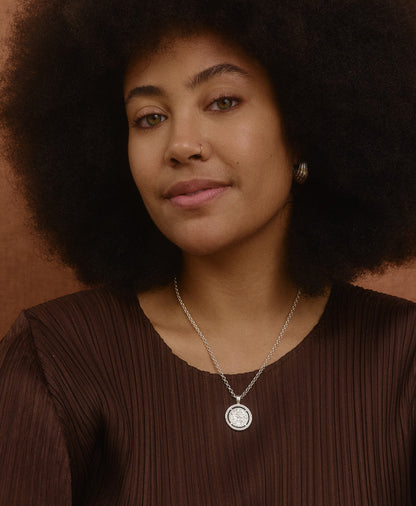 Zoe & Morgan | Sagittarius Necklace - Silver