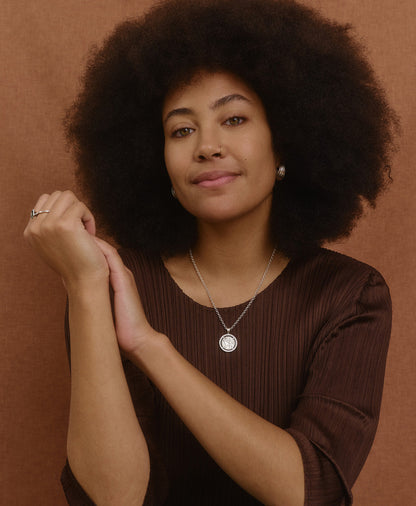 Zoe & Morgan | Sagittarius Necklace - Silver