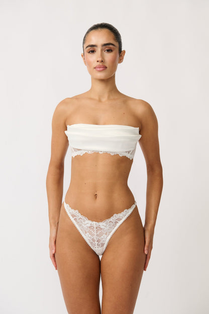 Kat the Label | Sasha Thong - White