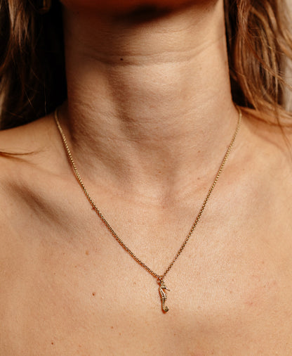 Zoe & Morgan | Seahorse Necklace - Gold