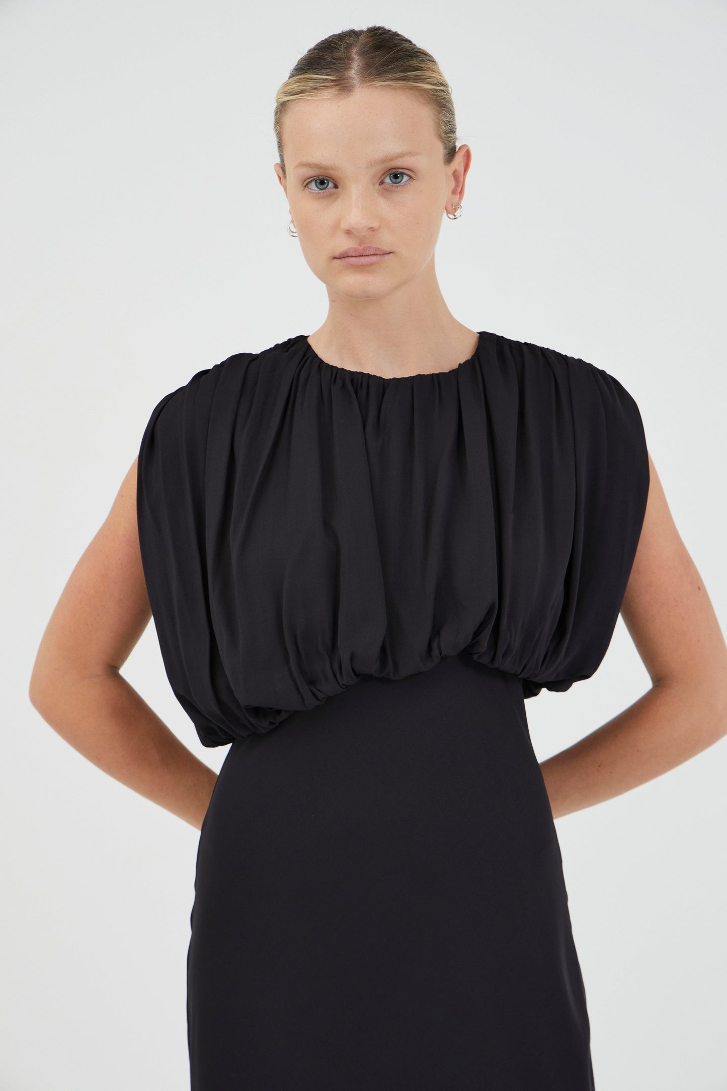 Third Form | Seraphic Midi Dress - Black