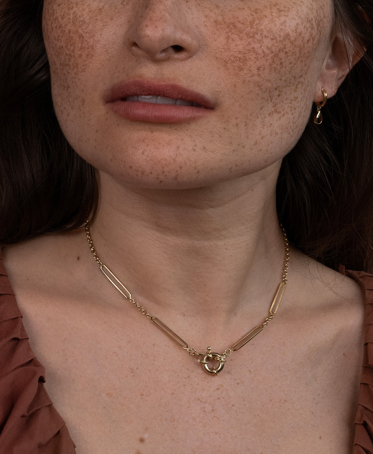 Zoe & Morgan | Shanti Chain - Gold