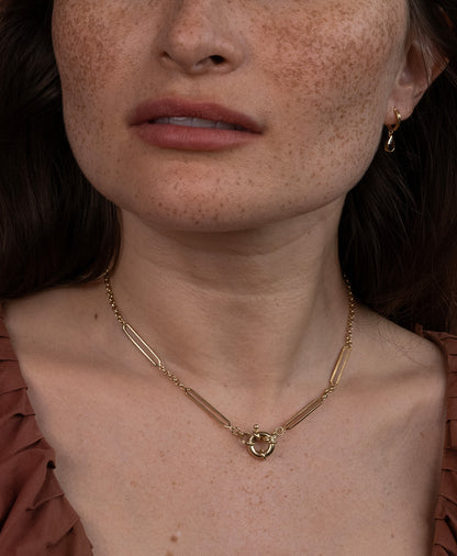 Zoe & Morgan | Shanti Chain - Gold