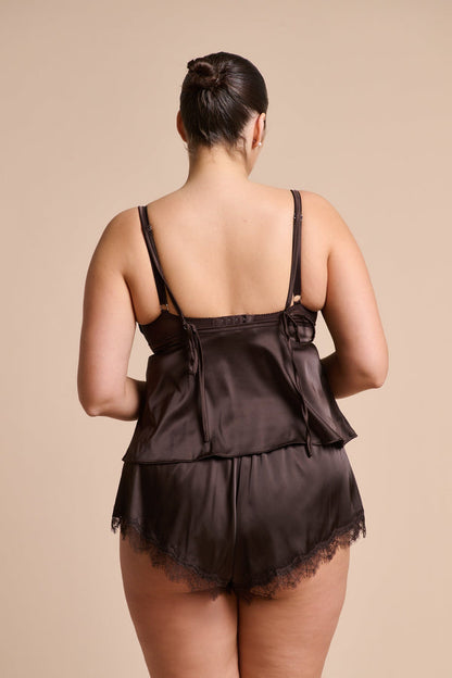 Kat the Label | Sorrento Short - Espresso