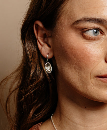 Zoe & Morgan | Soul Paua Earrings - Silver