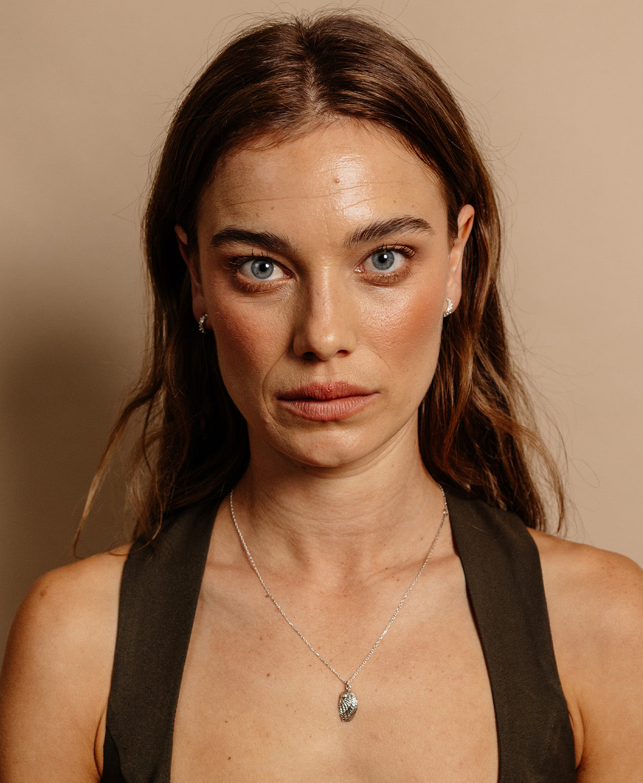 Zoe & Morgan | Soul Paua Necklace - Silver