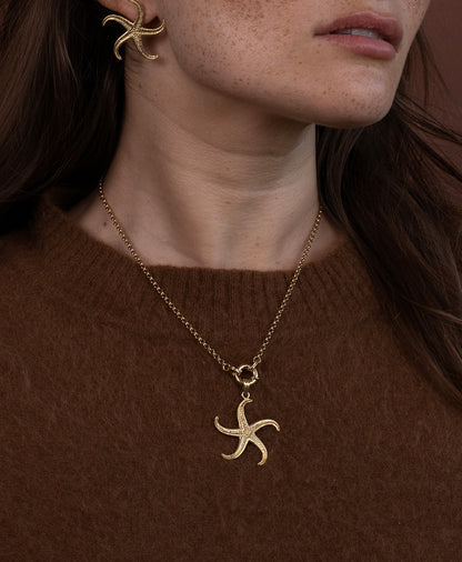 Zoe & Morgan | Starfish Charm - Gold