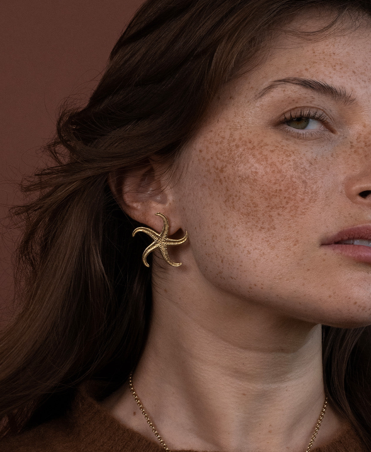 Zoe & Morgan | Starfish Earrings - Gold