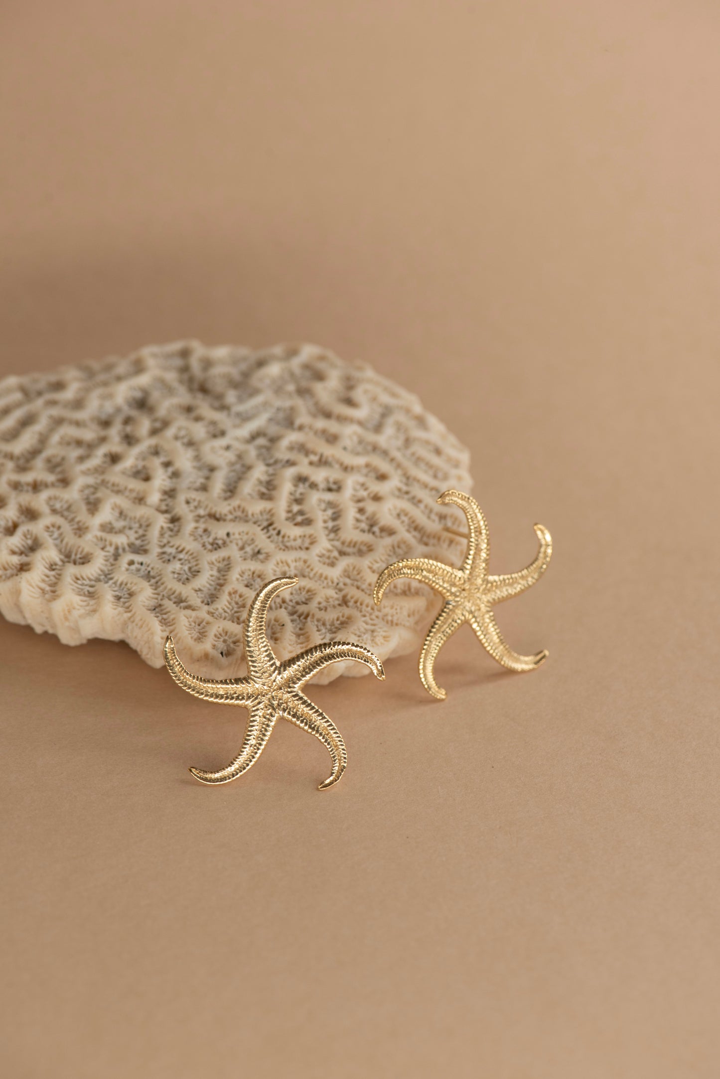 Zoe & Morgan | Starfish Earrings - Gold