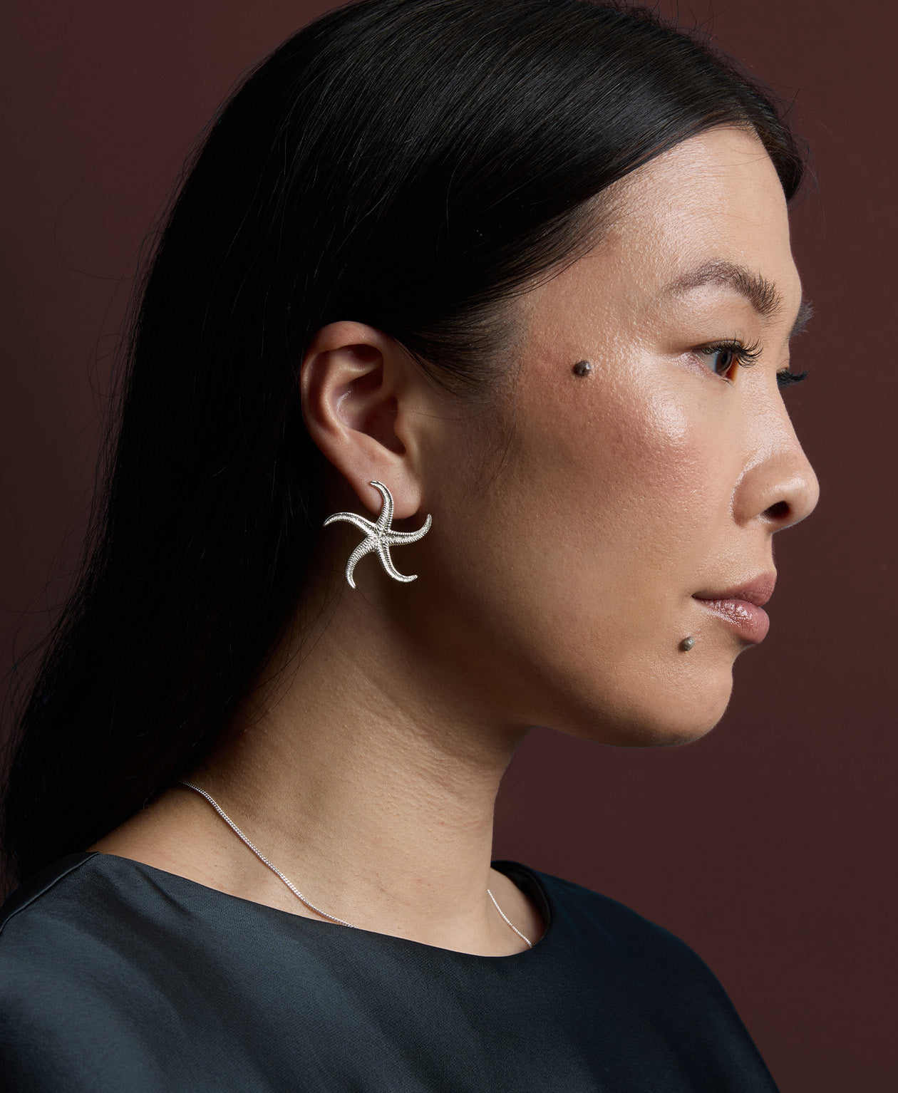 Zoe & Morgan | Starfish Earrings - Silver