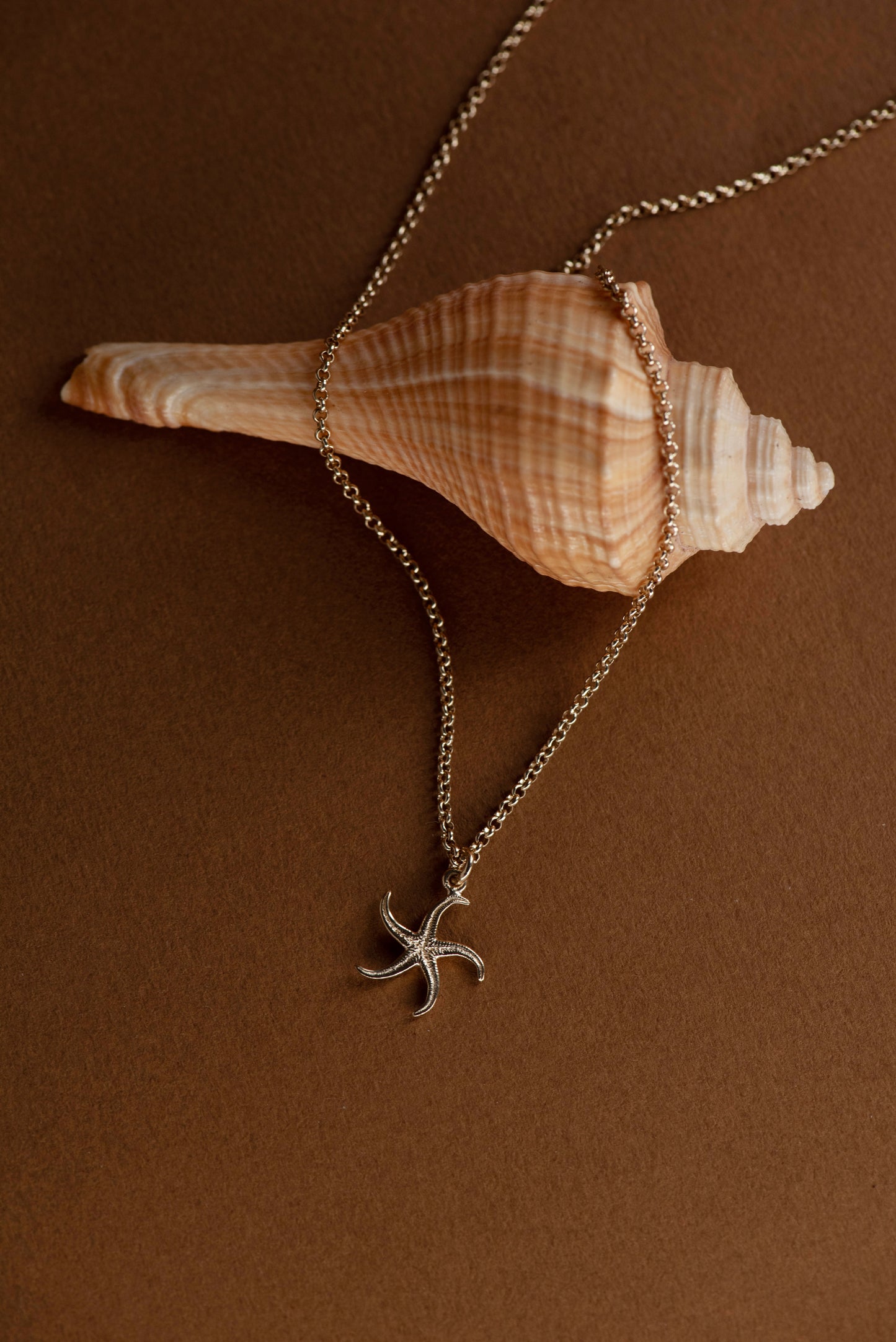 Zoe & Morgan | Starfish Necklace - Gold