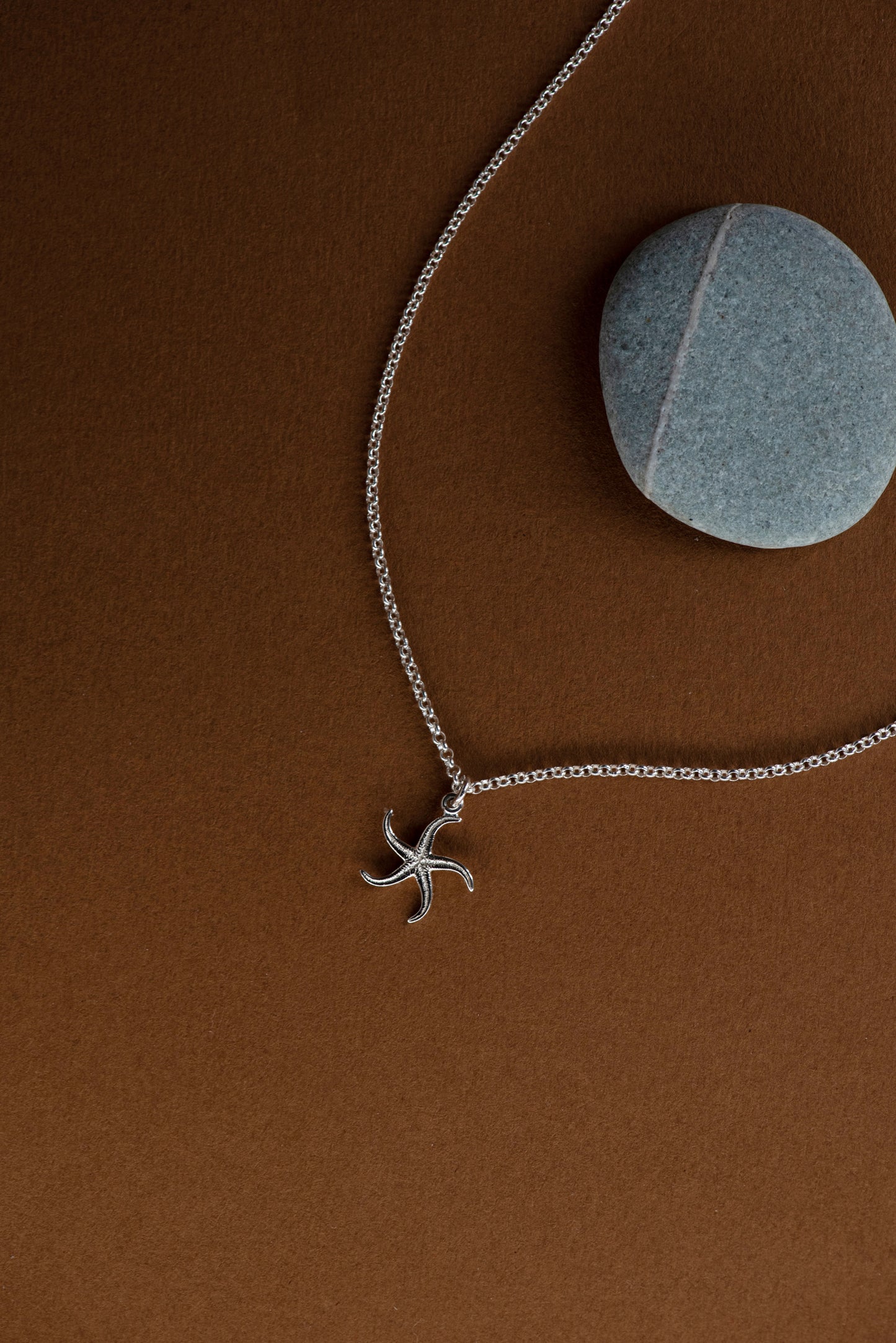 Zoe & Morgan | Starfish Necklace - Silver