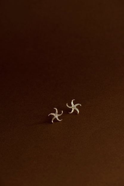 Zoe & Morgan | Starfish Studs - Gold