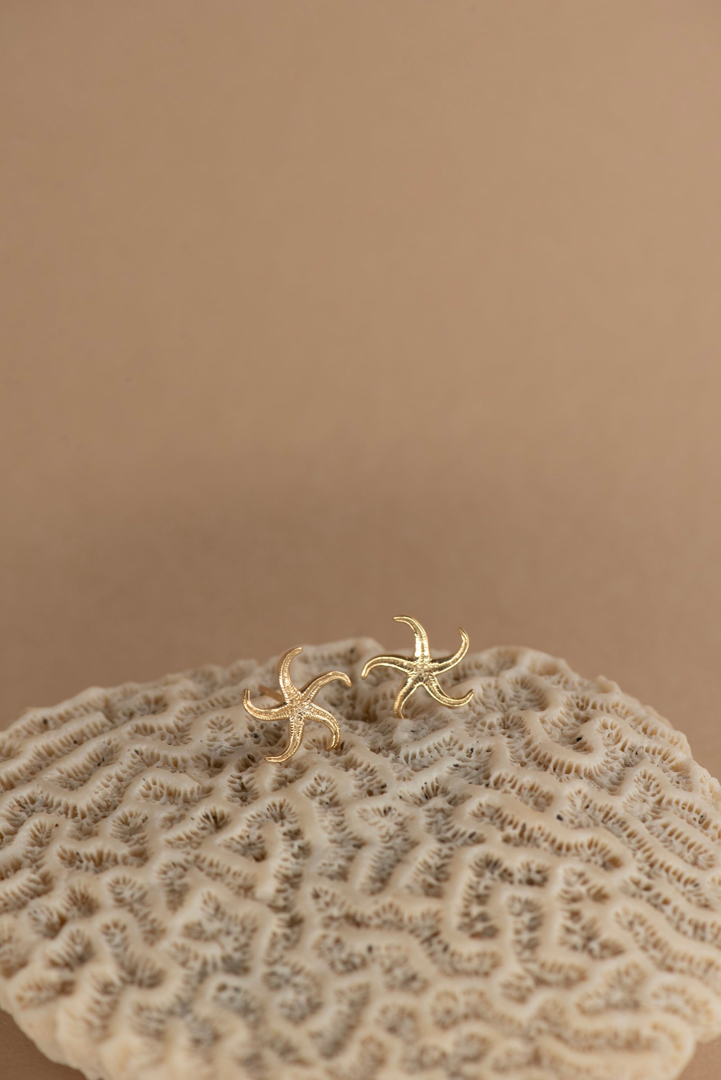 Zoe & Morgan | Starfish Studs - Gold