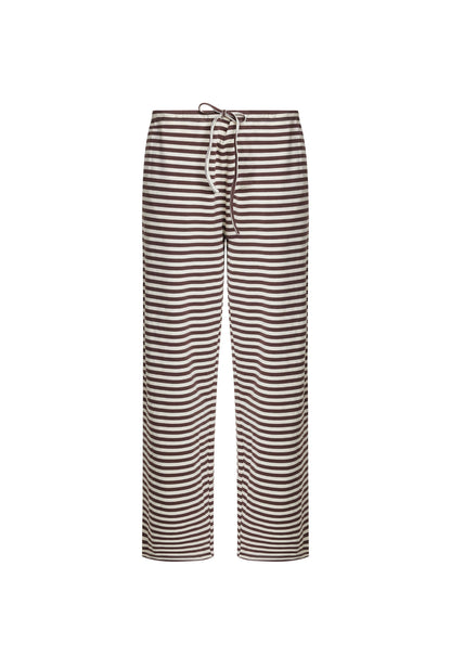 Lioness | Bloom Pant - Dark Chocolate Stripe