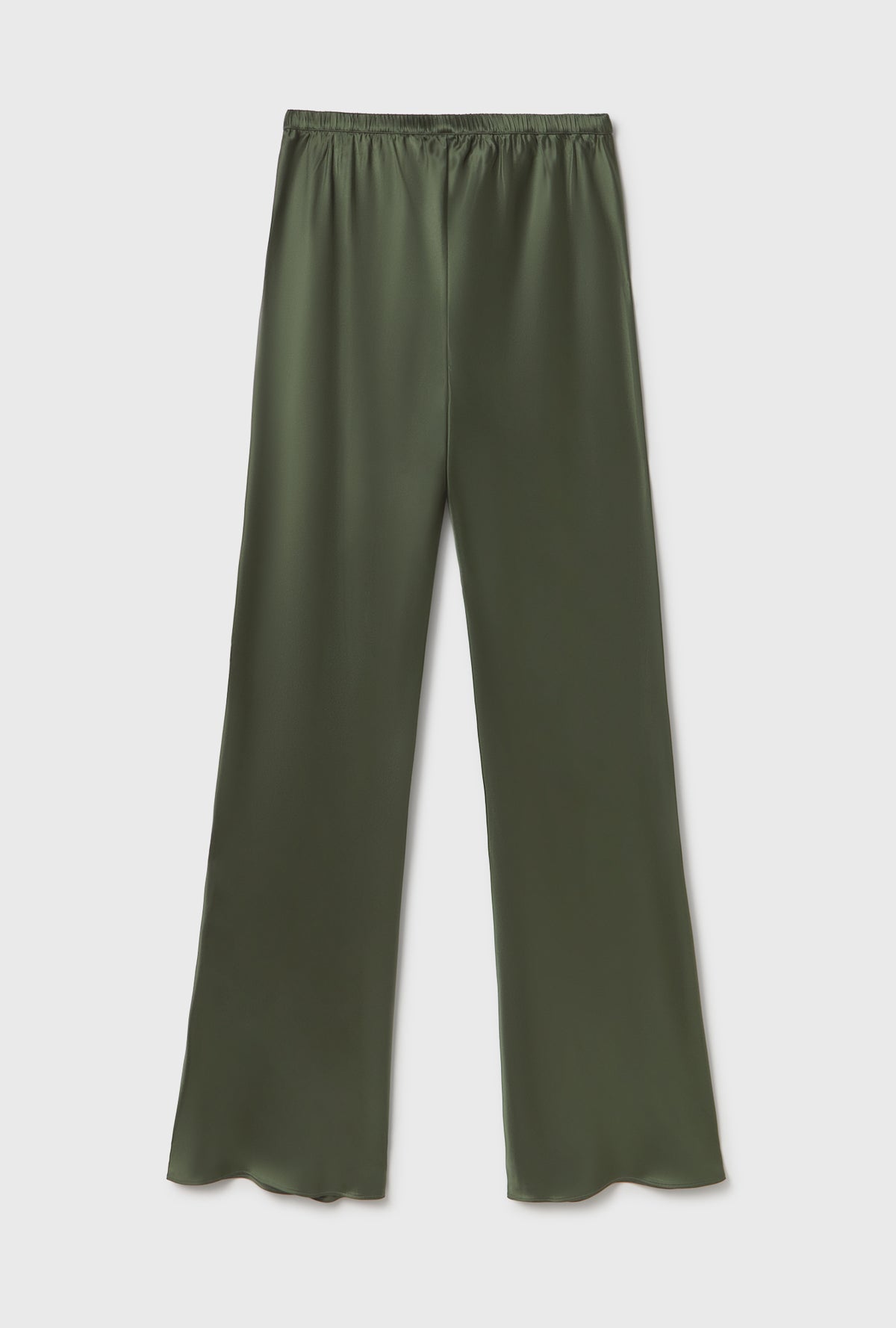 Silk Laundry | Bias Cut Pants - Cedar