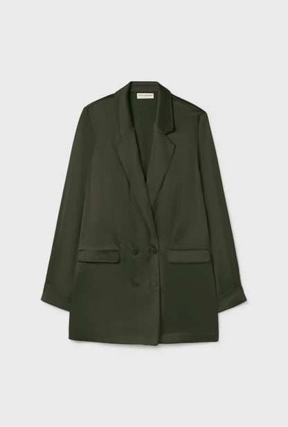 Silk Laundry | Relaxed Blazer - Cedar