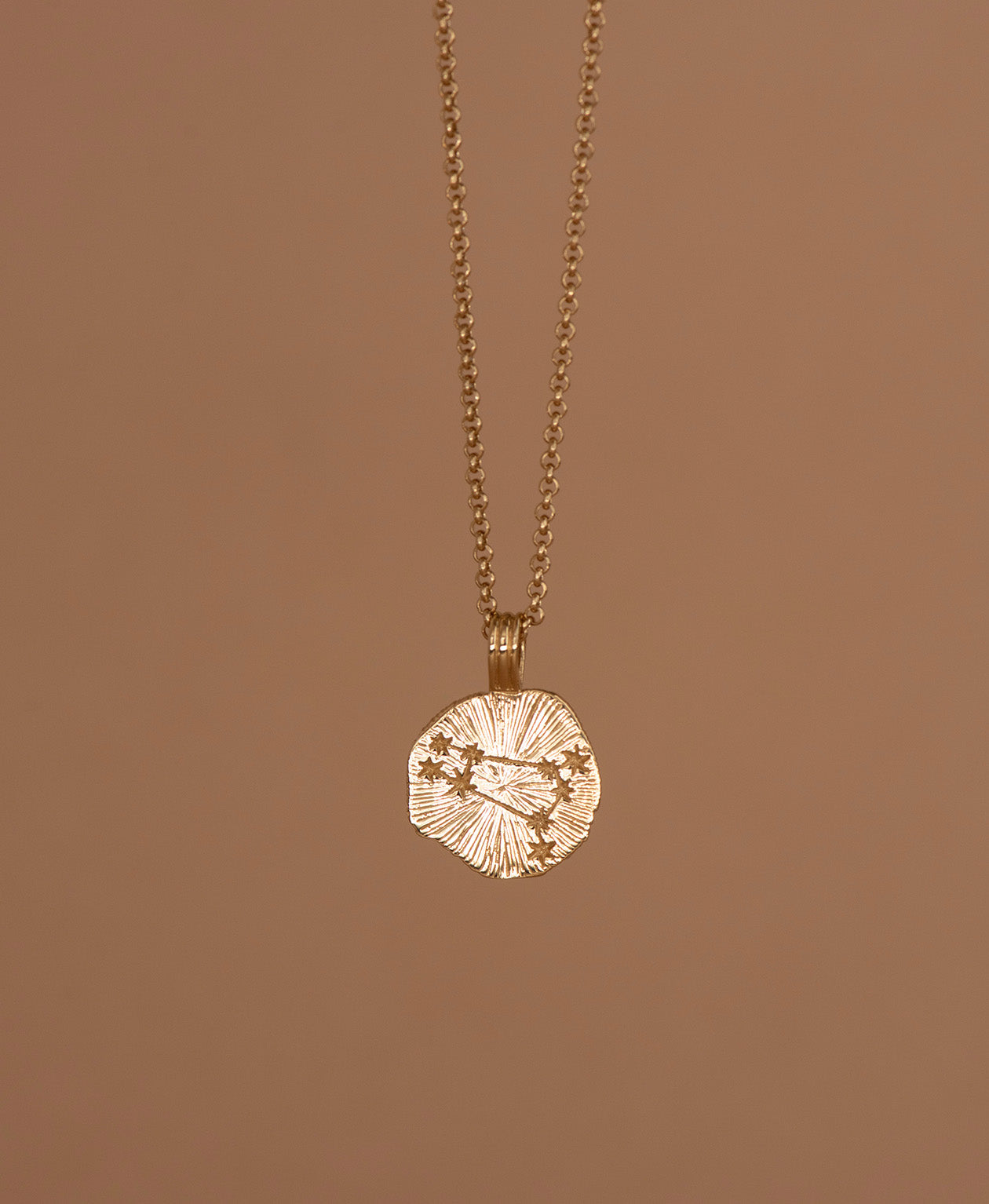 Zoe & Morgan | Sun In Aries Necklace - Gold