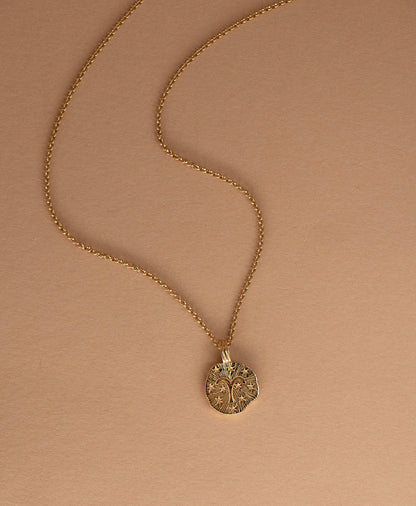 Zoe & Morgan | Sun In Aries Necklace - Gold