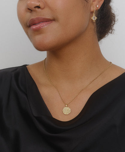 Zoe & Morgan | Sun In Aries Necklace - Gold
