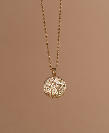 Zoe & Morgan | Sun In Gemini Necklace - Gold